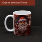 Preview: Tasse mit Weihnachtsmann-Motiv 1